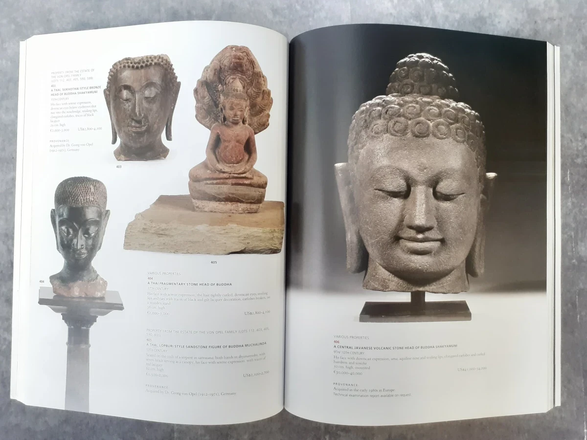Boek: Set van 4 Christie's kunstcatalogi