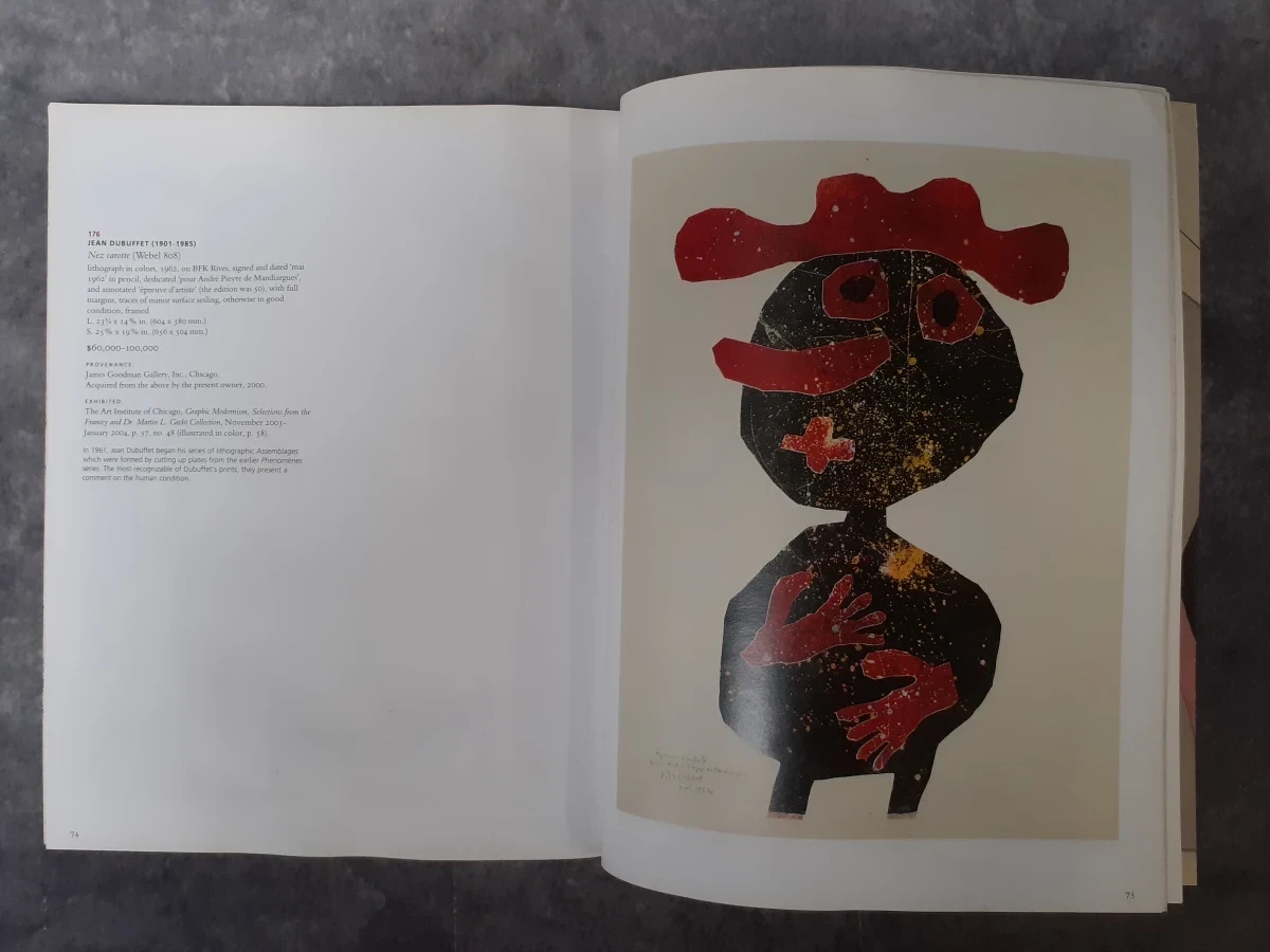 Boek: Set van 4 Christie's kunstcatalogi