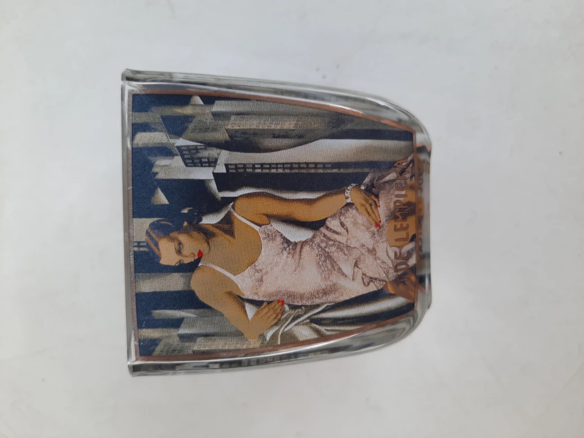 Goebel Artis Orbis – Set van 3 Glazen Theelichthouders – Tamara de Lempicka (Art Deco)