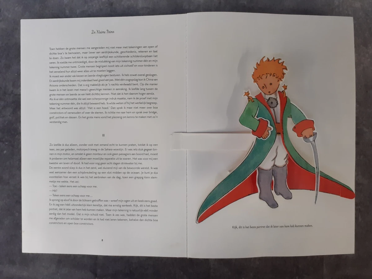 Boek: De Kleine Prins - Pop-up editie