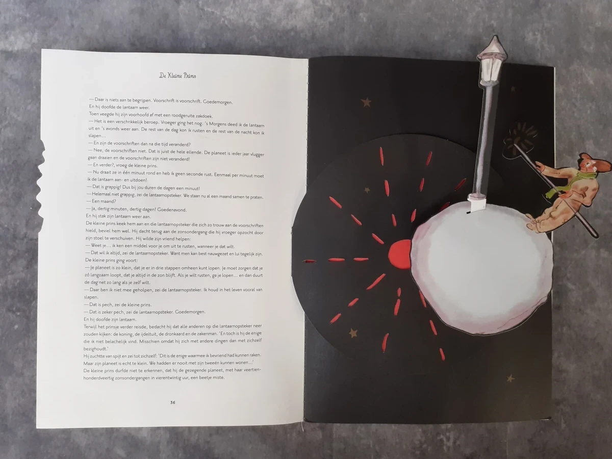Boek: De Kleine Prins - Pop-up editie