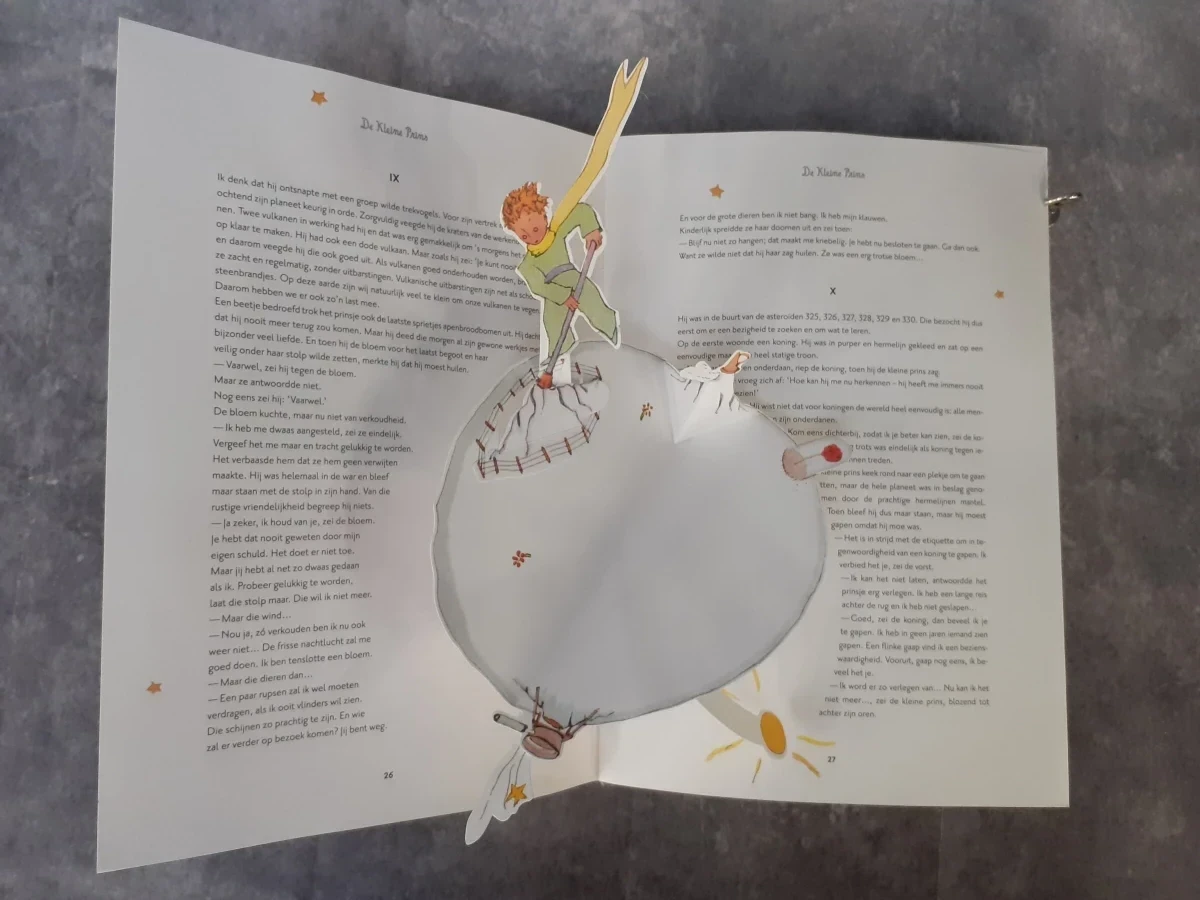 Boek: De Kleine Prins - Pop-up editie