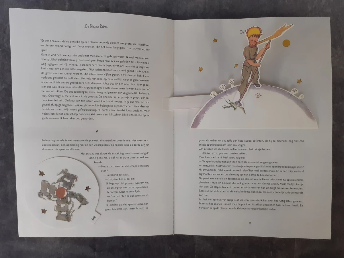 Boek: De Kleine Prins - Pop-up editie