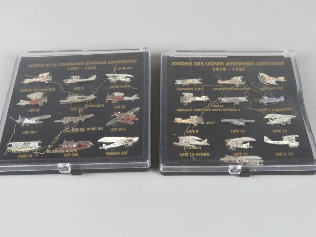 Verzameling Historische Vliegtuigpins