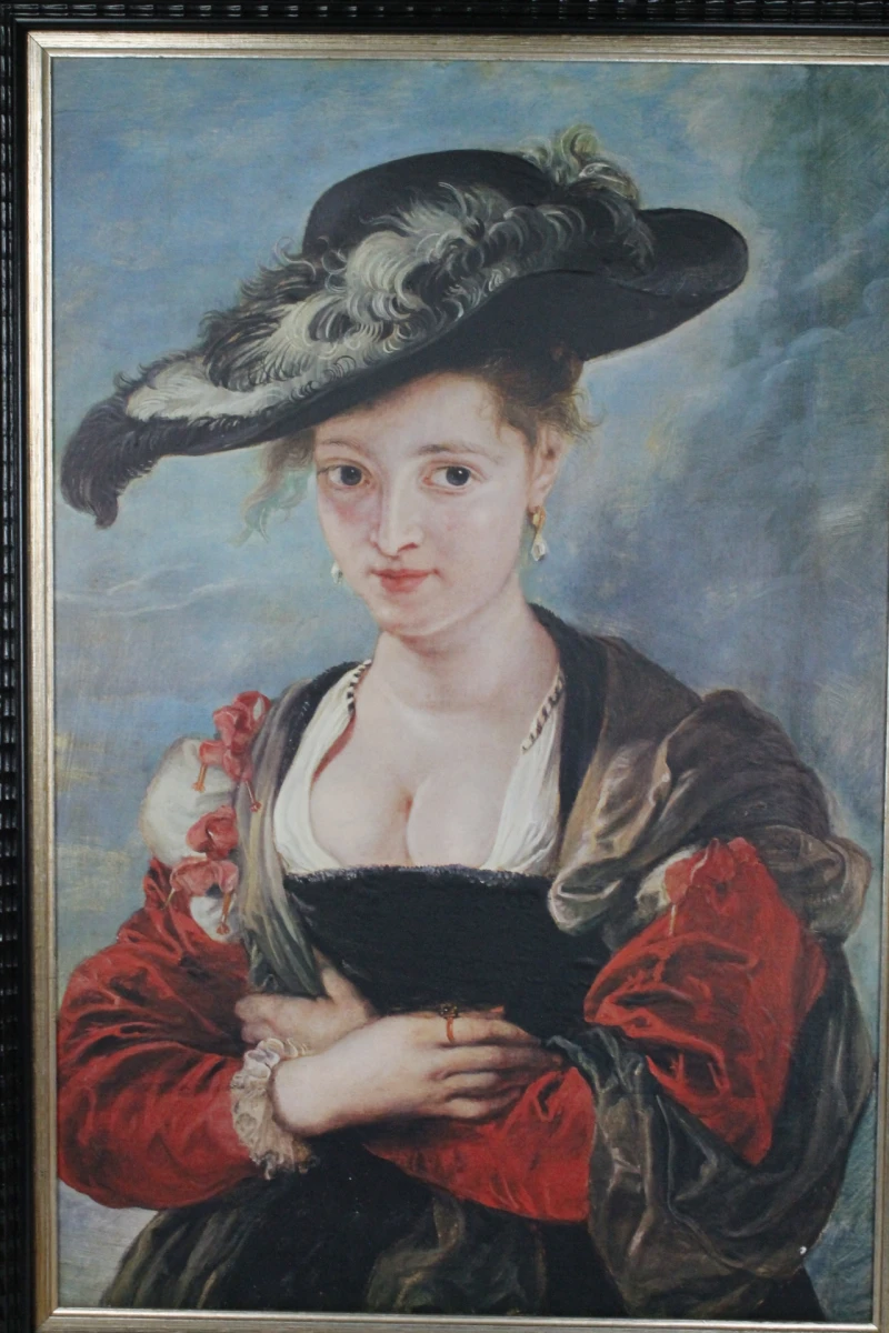 Reproductie van "Le Chapeau de Paille" - foto 2