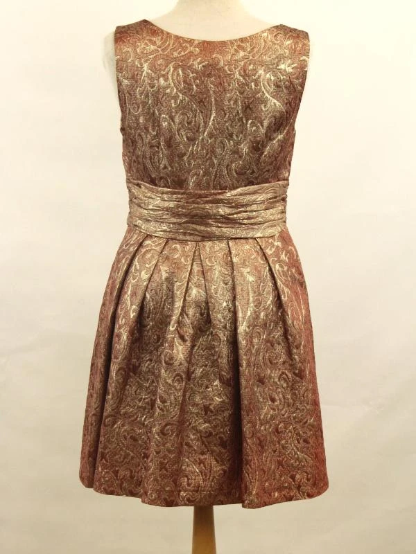 Michael Kors feestjurk goud/brons jacquard