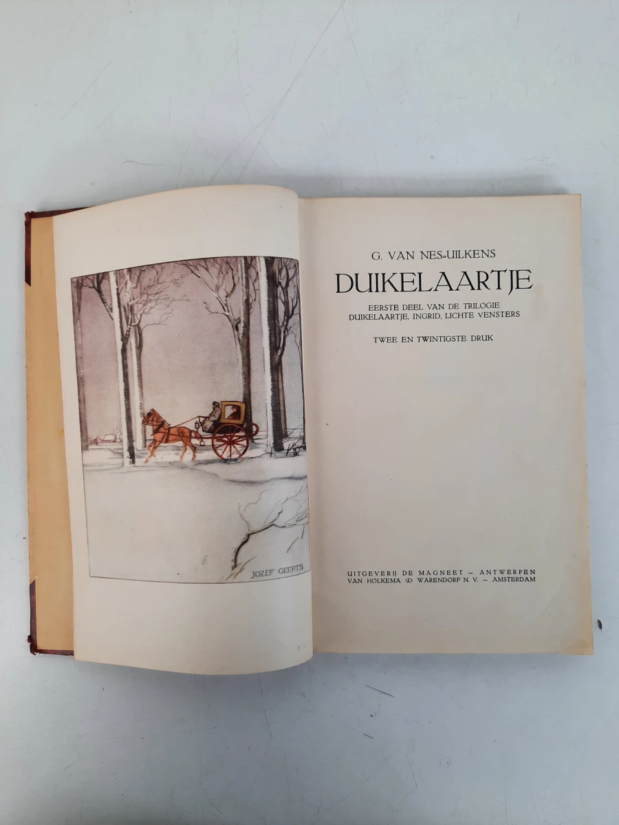 Trilogie boeken Duikelaartje, Ingrid en Lichte Vensters