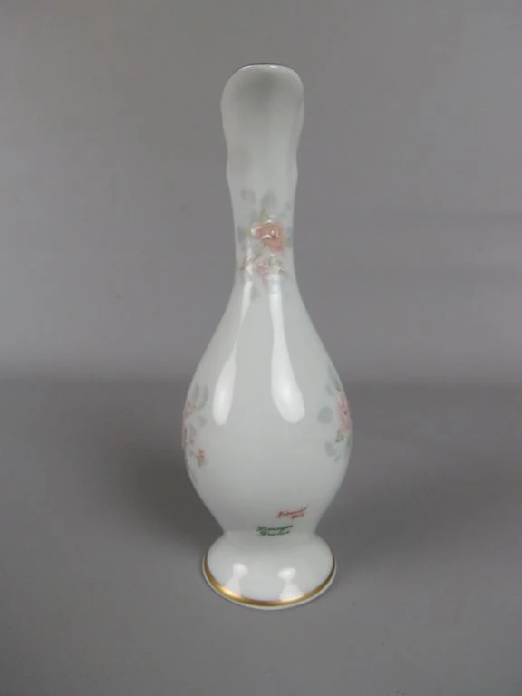 Klassieke porseleinen Limoges karafvaas