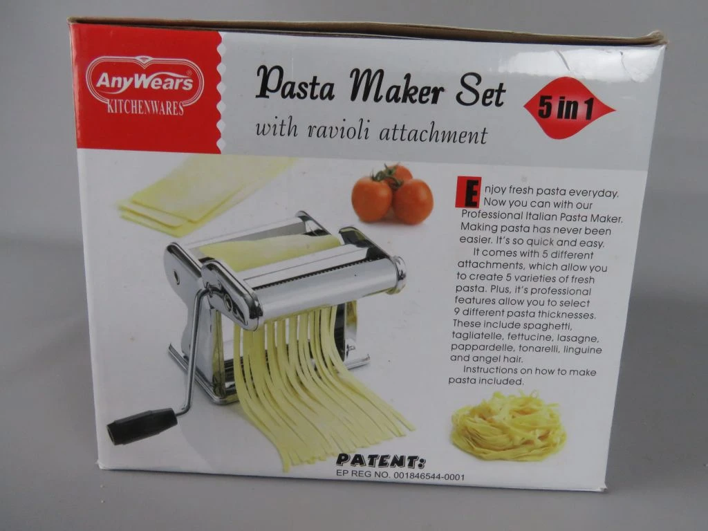 AnyWears 5-in-1 pastamachine set