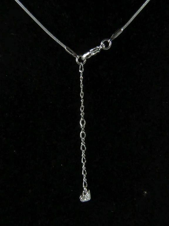 Swarovski Halsketting met Modern Abstracte Hanger