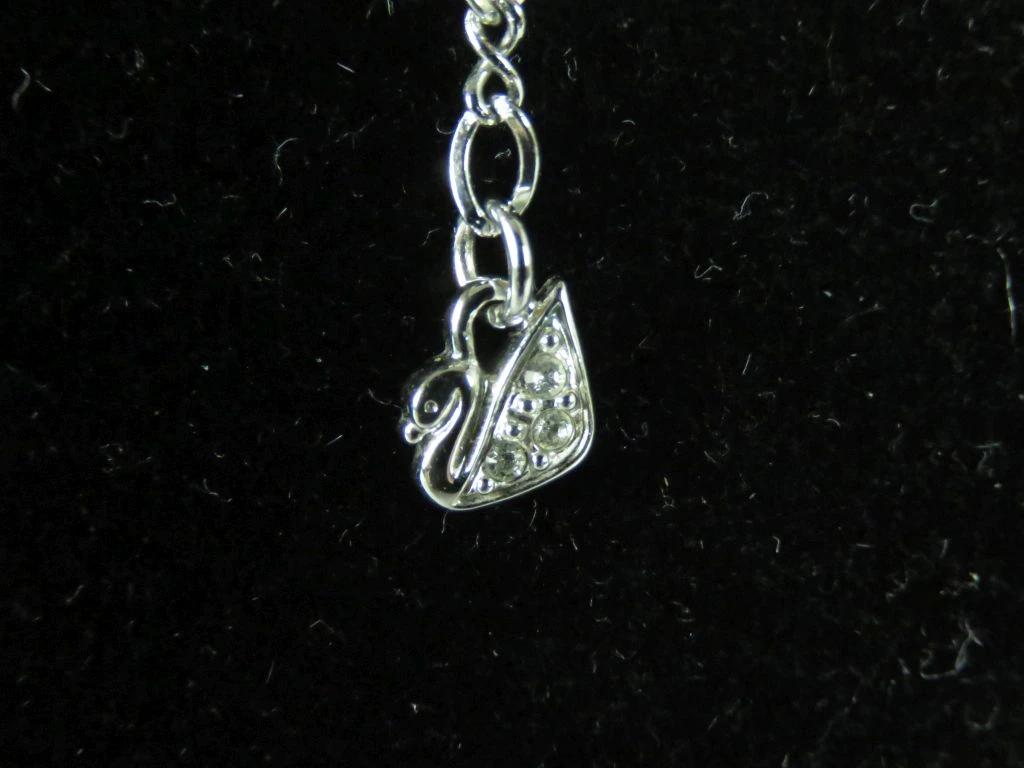 Swarovski Halsketting met Modern Abstracte Hanger