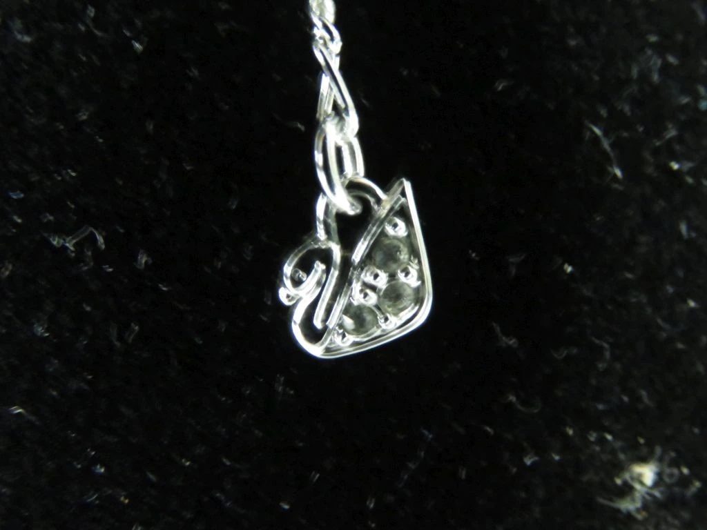Swarovski Halsketting met Modern Abstracte Hanger