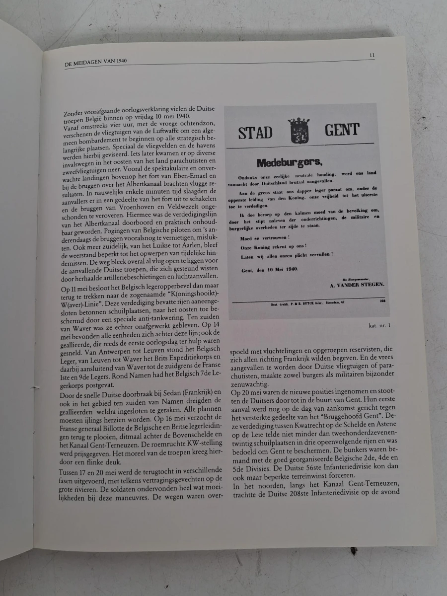 Gent in de Oorlogsjaren 1940 - 1945