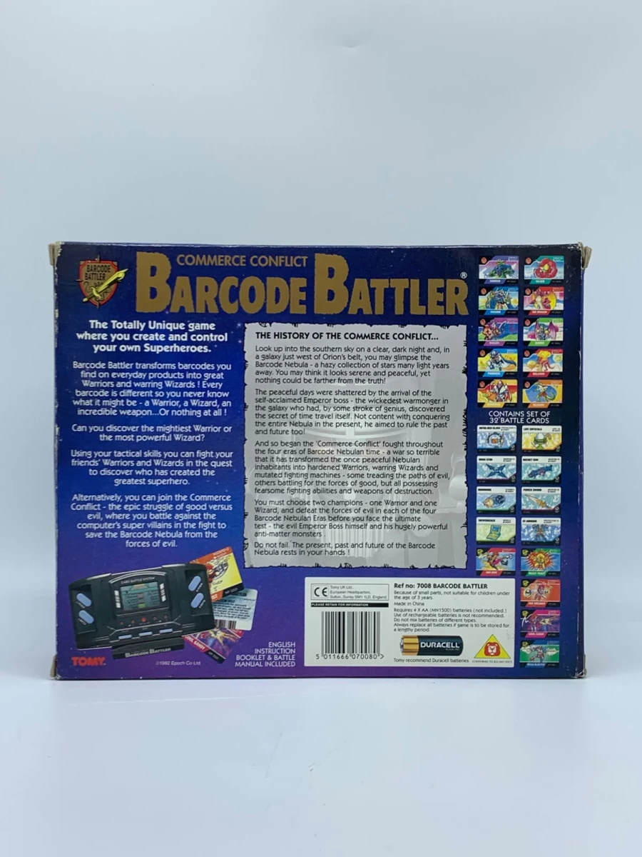 Vintage Epoch/Tommy Barcode Battler
