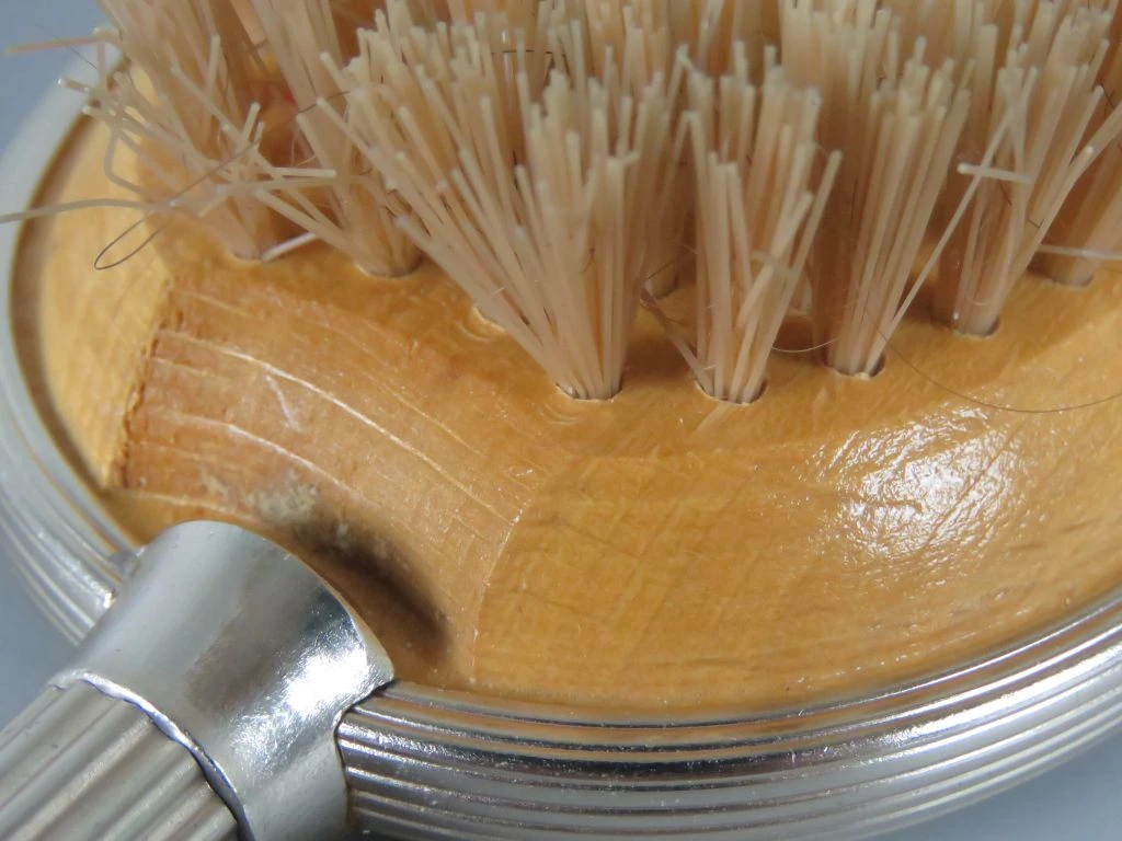 Vintage Driedelige Kapset met Rozenmotief