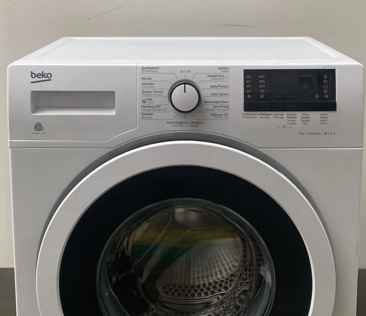 Wasmachine - BEKO - type: WTV6732B0 - foto 3