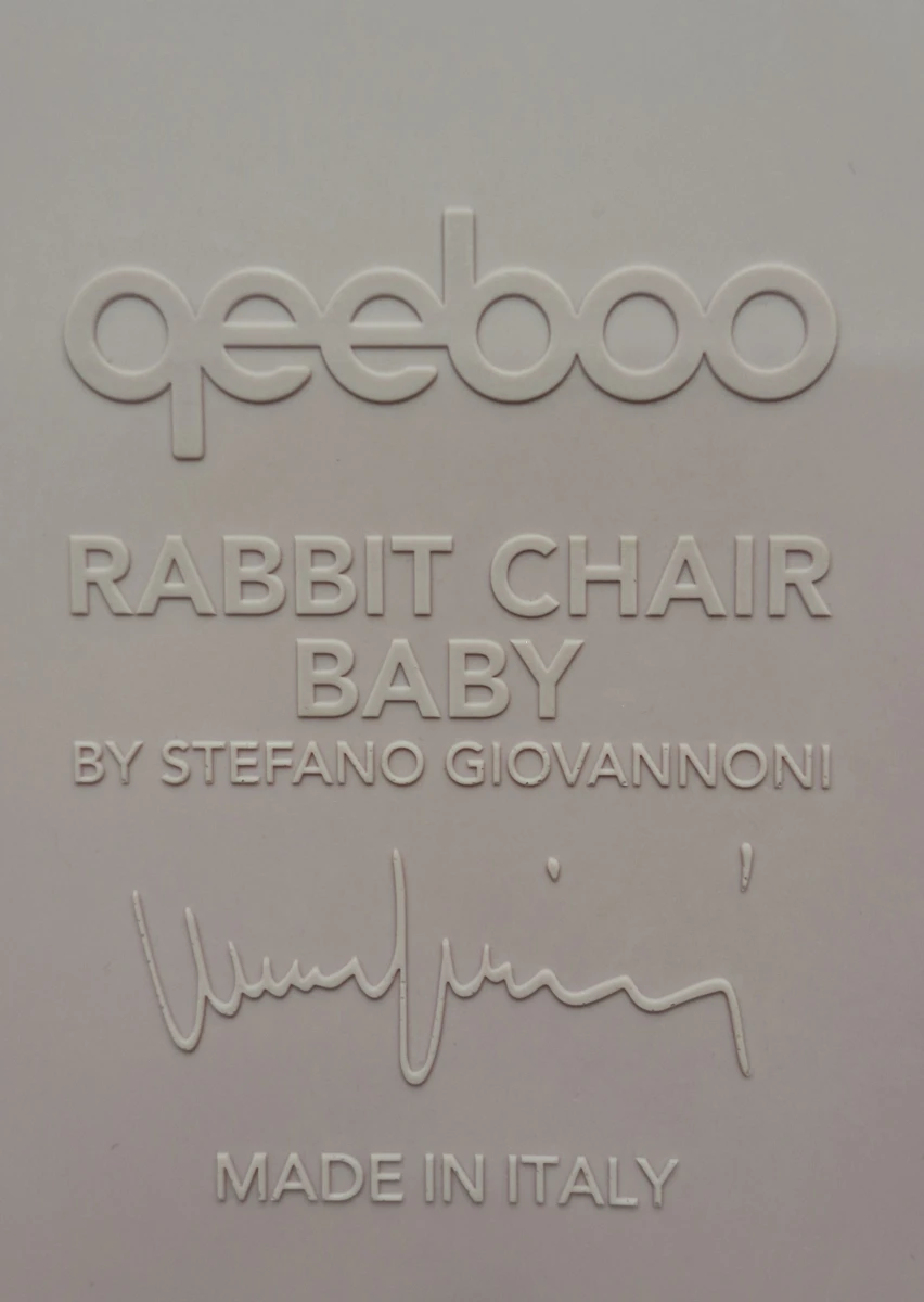 Qeeboo Rabbit Chair Baby - Stefano Giovannoni - Italiaans design voor de kleinsten