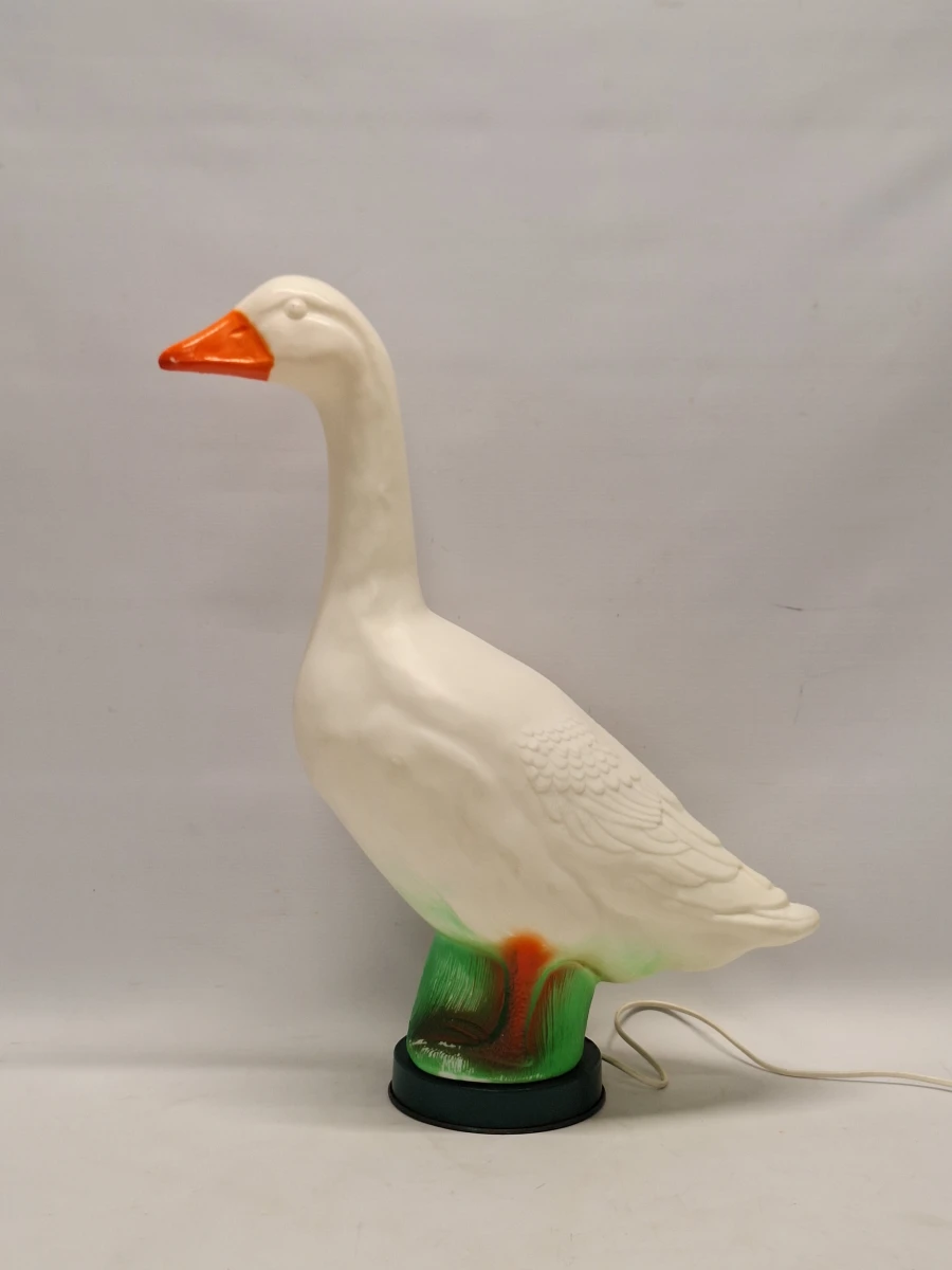 Originele Vintage Gladys Goose ganzenlamp – Iconische Pop-Art designklassieker uit de jaren ’70/'80