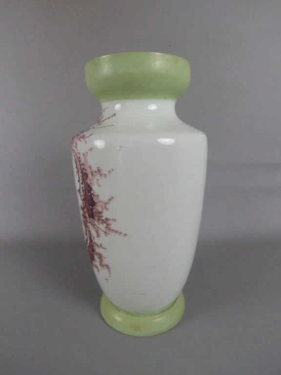 Grote vaas met elfjesmotief (Ø 20 x H 39 cm)