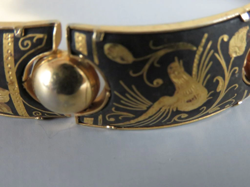 Damascene-stijl Schakelarmband