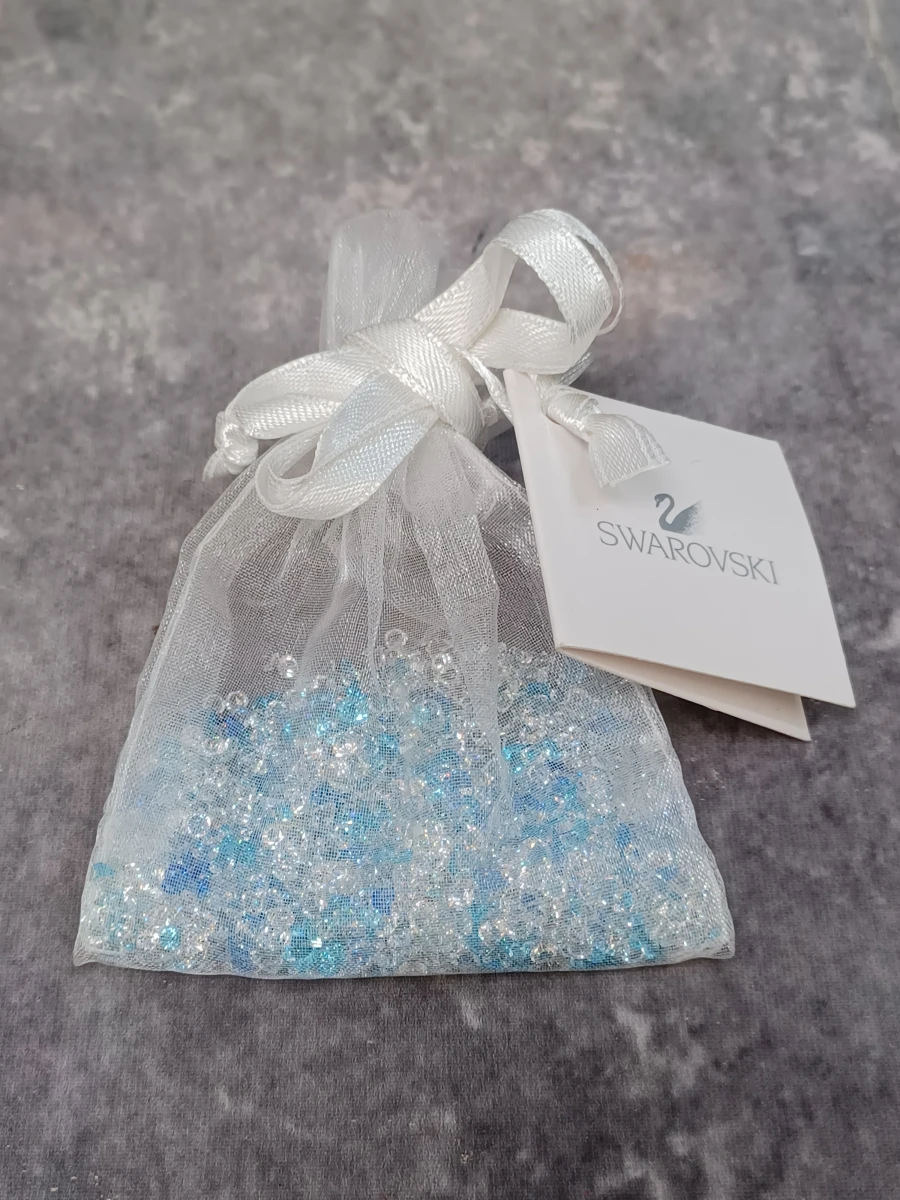 Schitterende Swarovski kristallen mix – Helder en blauw