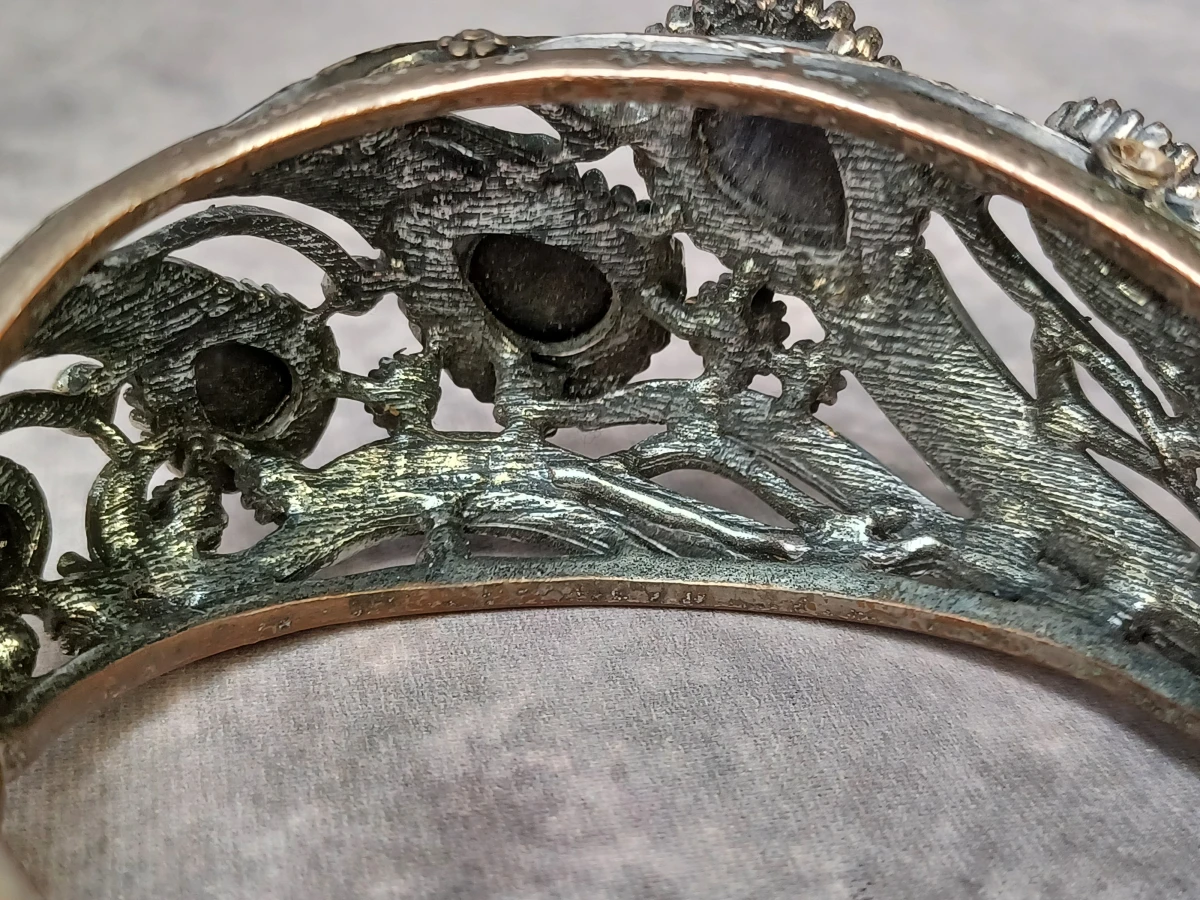 Vintage-stijl sieradenset – Collier en bijpassende armband