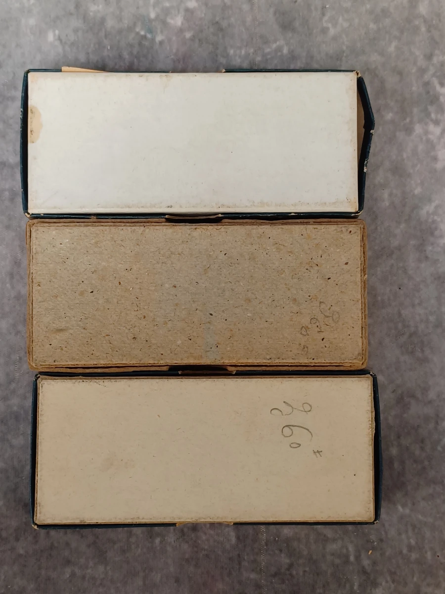 Antieke Stéréofilms Bruguière stereoscoop Set N°1 – Inclusief originele doosjes en stereofoto's