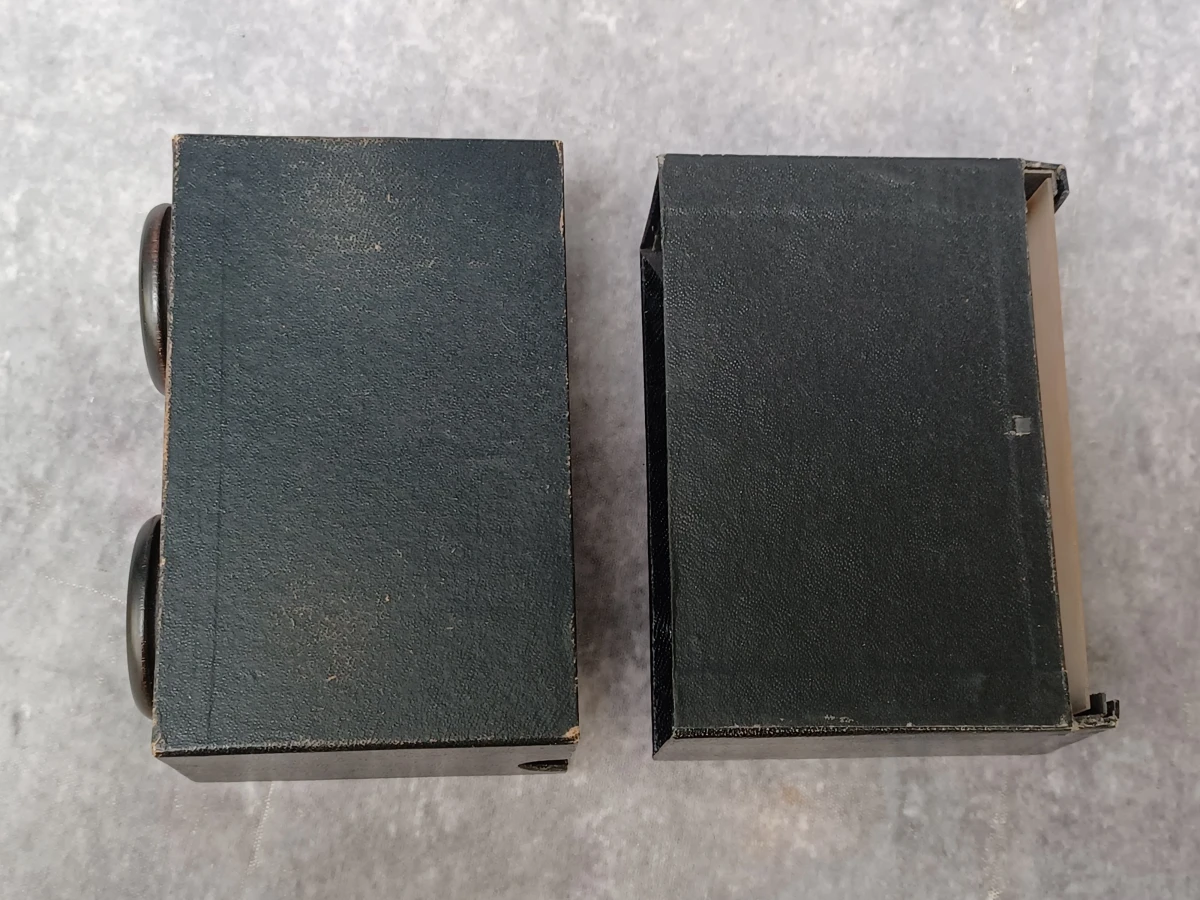 Antieke Stéréofilms Bruguière stereoscoop Set N°1 – Inclusief originele doosjes en stereofoto's