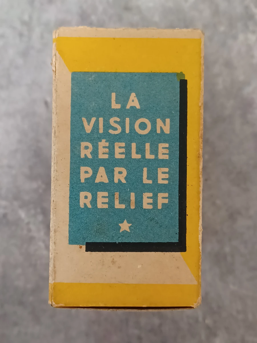 Antieke Stéréofilms Bruguière stereoscoop Set N°1 – Inclusief originele doosjes en stereofoto's