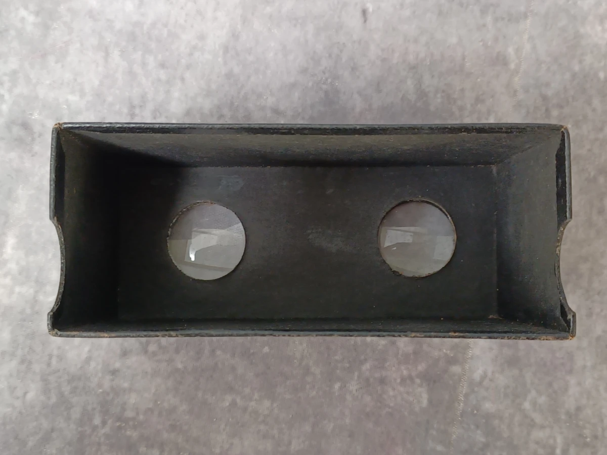 Antieke Stéréofilms Bruguière stereoscoop Set N°1 – Inclusief originele doosjes en stereofoto's