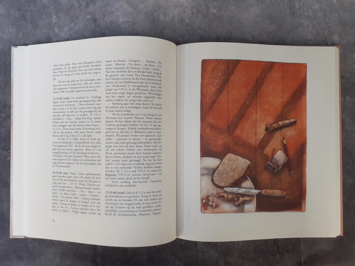 Boek: Drie maanden gevangenis - Ernest Claes