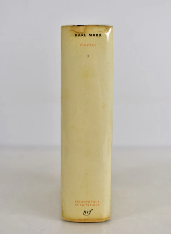 2 klassieke Franse boeken: Baudelaire Œuvres Complètes & Œuvre van Karl Marx