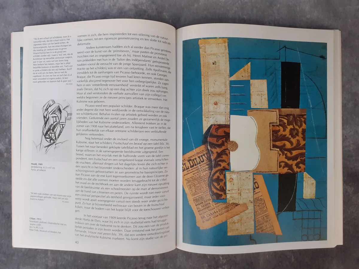 Boek: Duo van Picasso kunstboeken