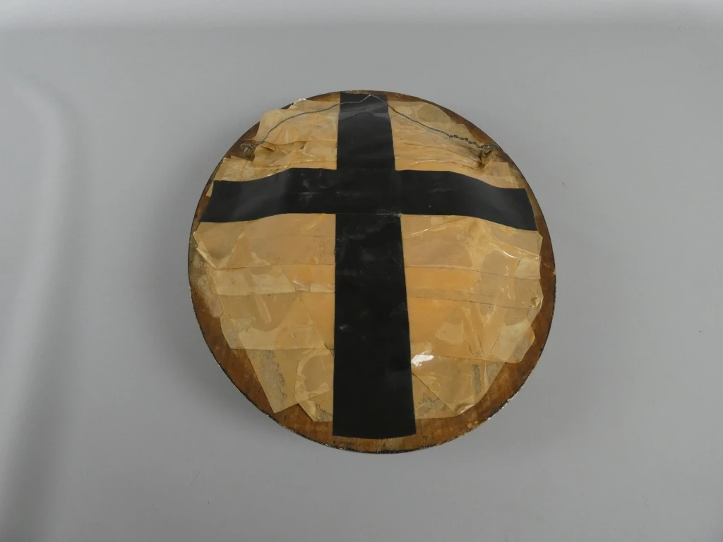 Ovaal reliëf in lijst