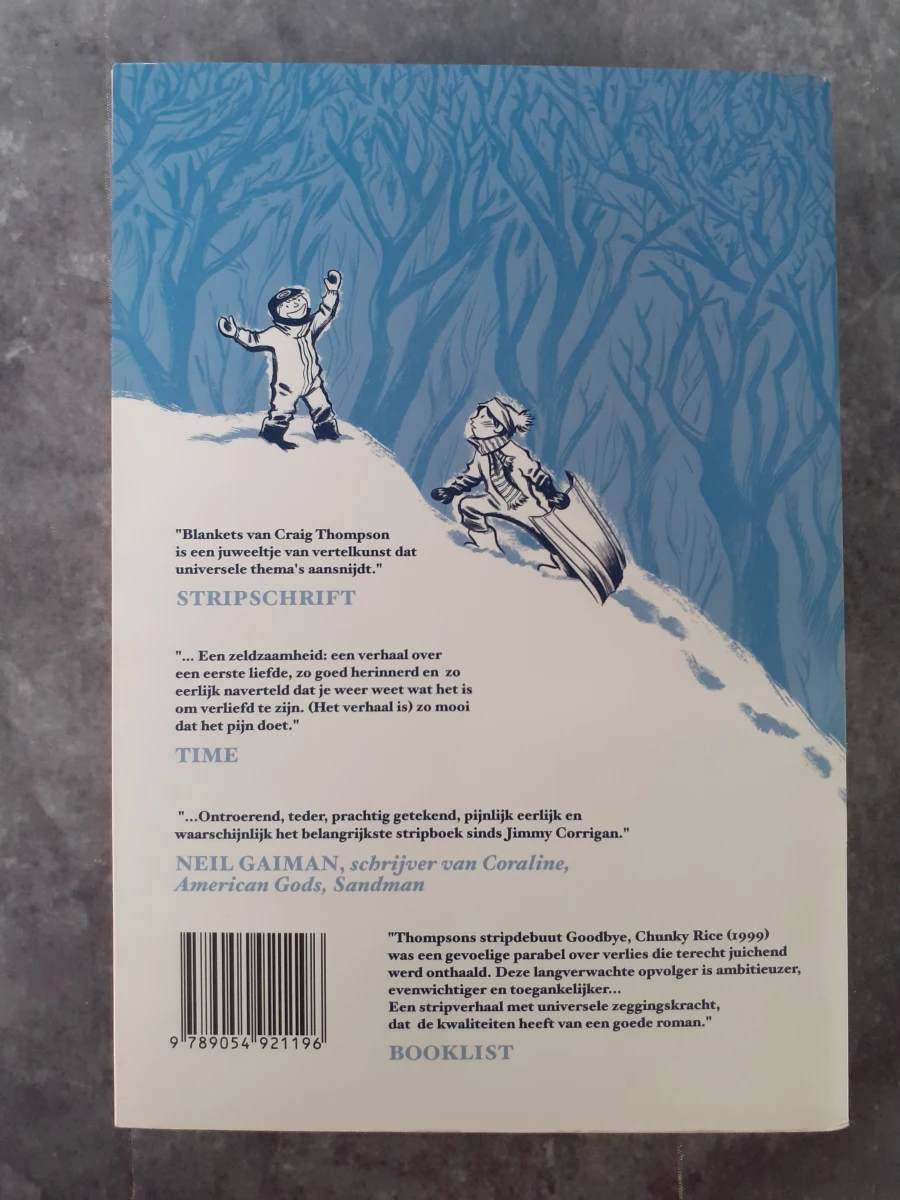 Beeldverhaal: Een deken van sneeuw