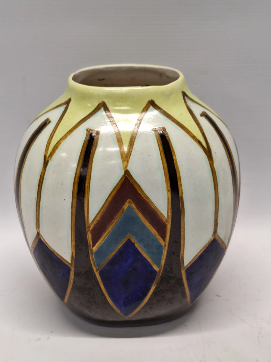 Belgische Art Deco Vaas - Céramique de Bruxelles