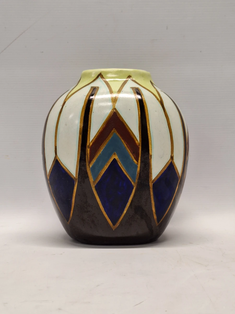 Belgische Art Deco Vaas - Céramique de Bruxelles