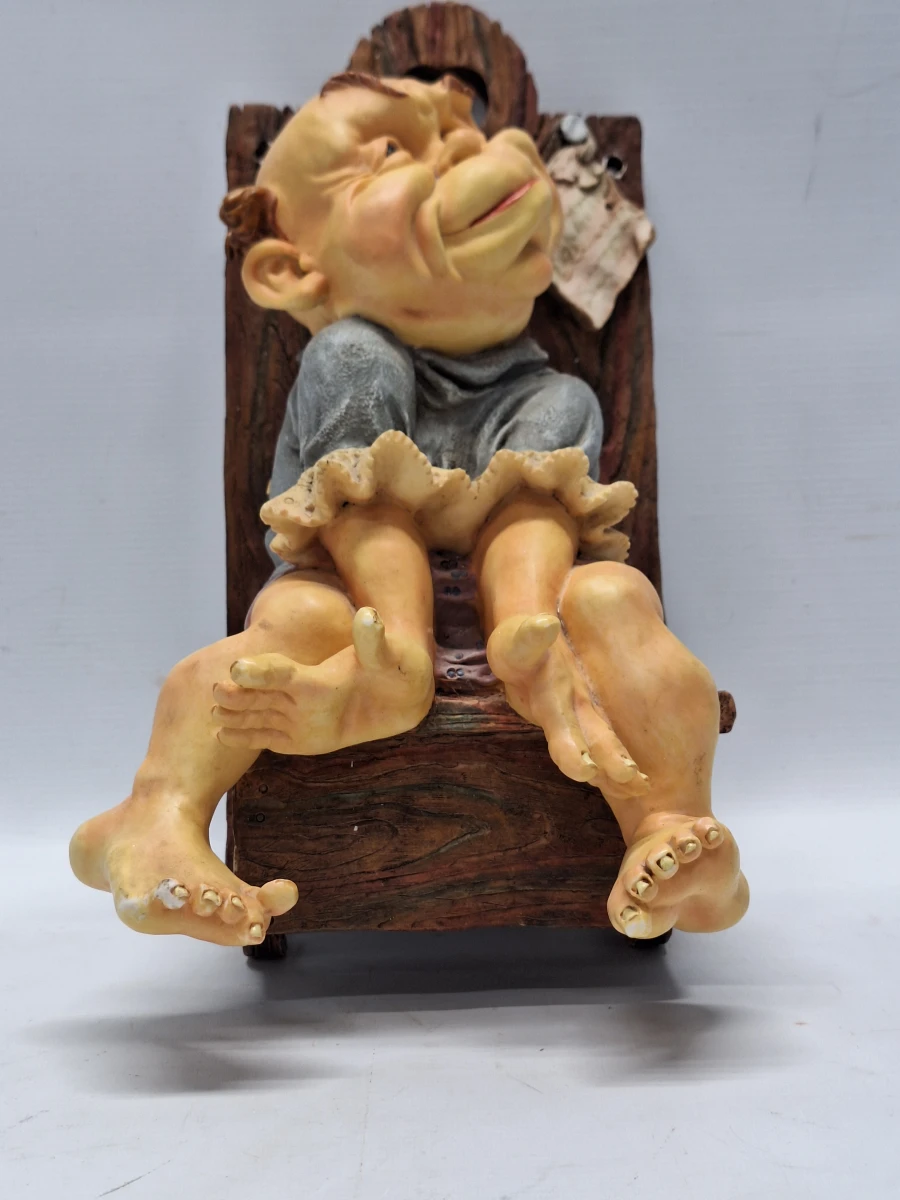 Originele Efteling Laaf Toiletrolhouder (1998) - genummerd