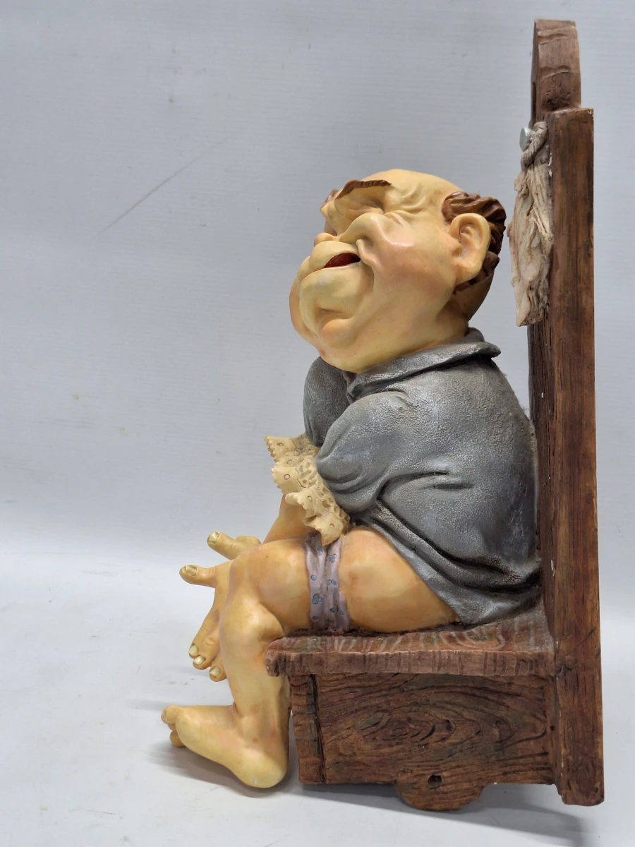Originele Efteling Laaf Toiletrolhouder (1998) - genummerd