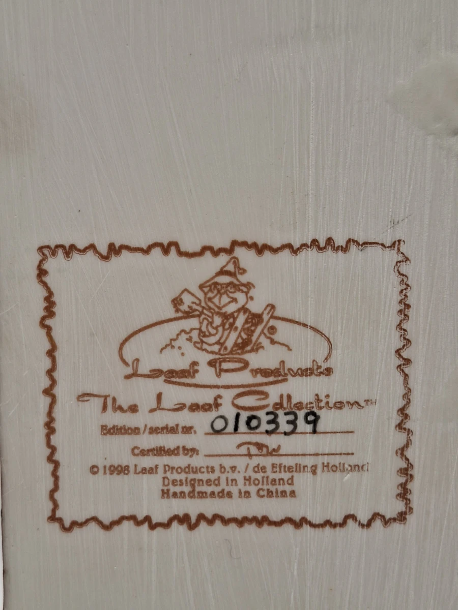 Originele Efteling Laaf Toiletrolhouder (1998) - genummerd
