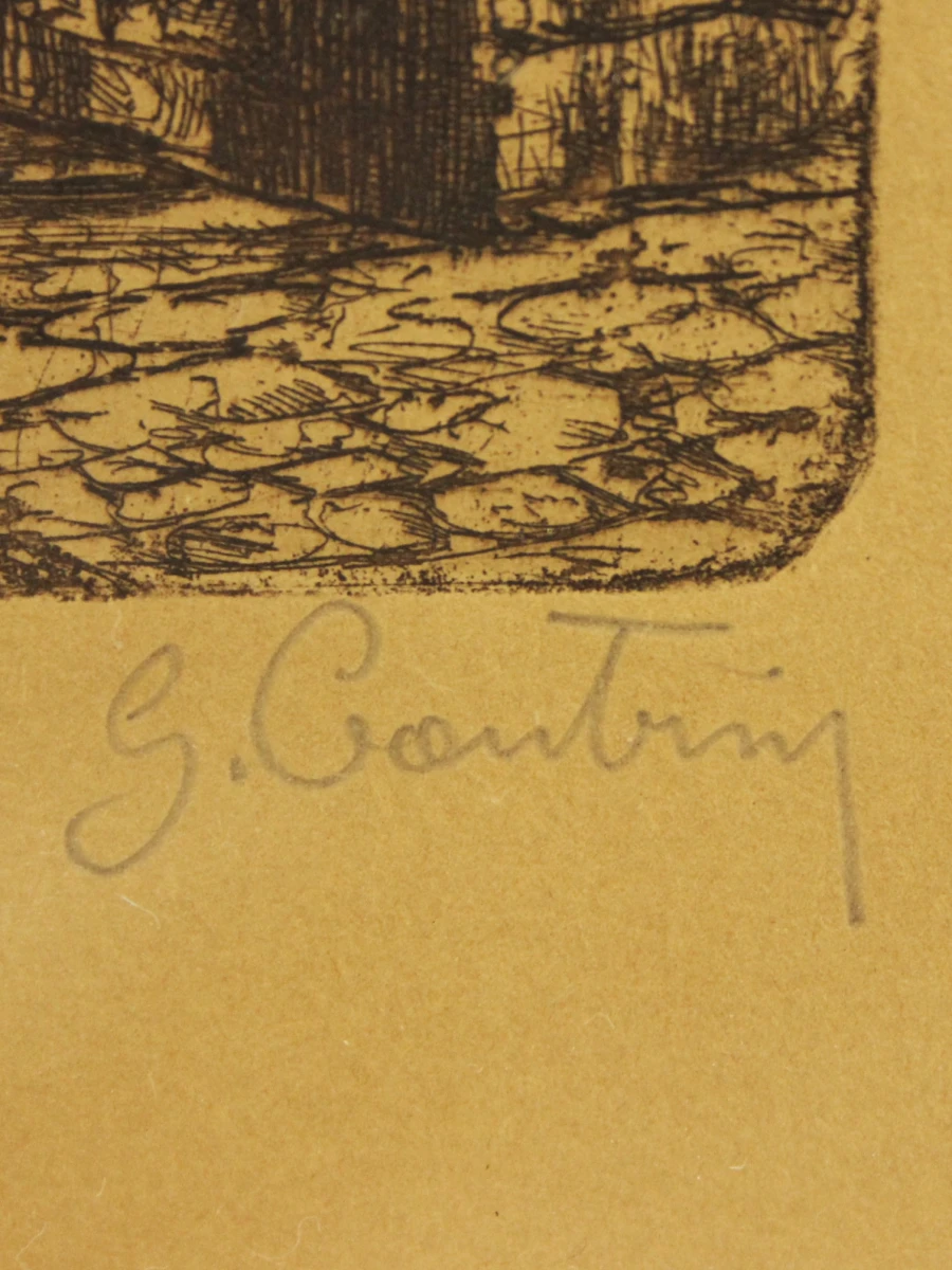 Ets "Crusiix Anvers" 300/60 gesigneerd G. Coutrin