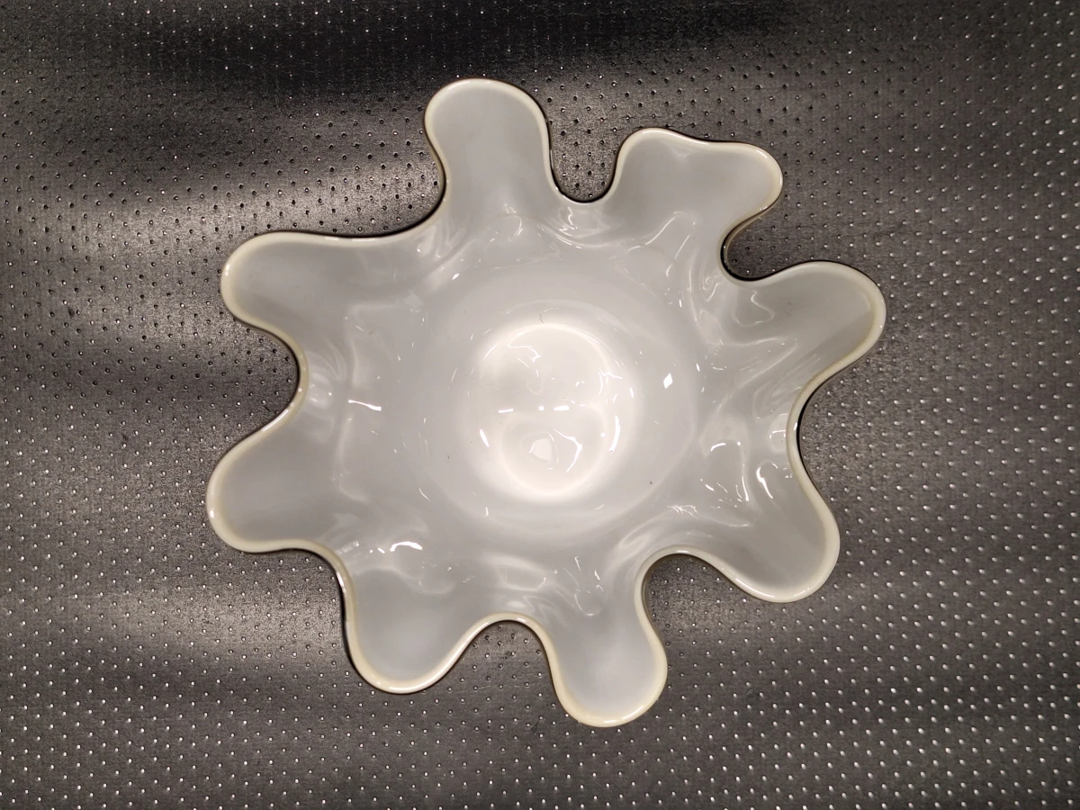 Elegante mondgeblazen glazen design vaas/windlicht van Dekocandle