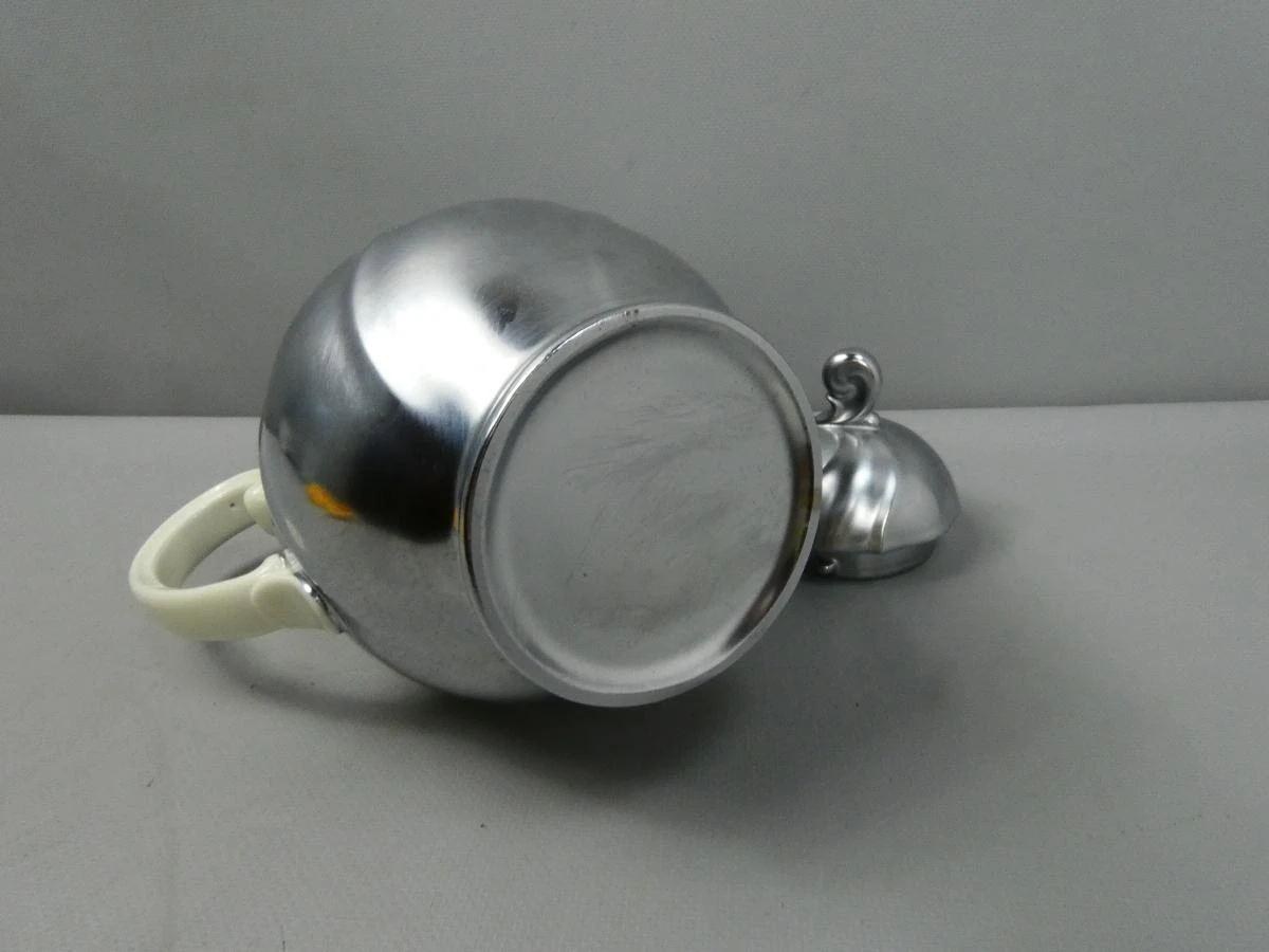Vintage Demeyere koffie/thee servies met melkkan en suikerpot