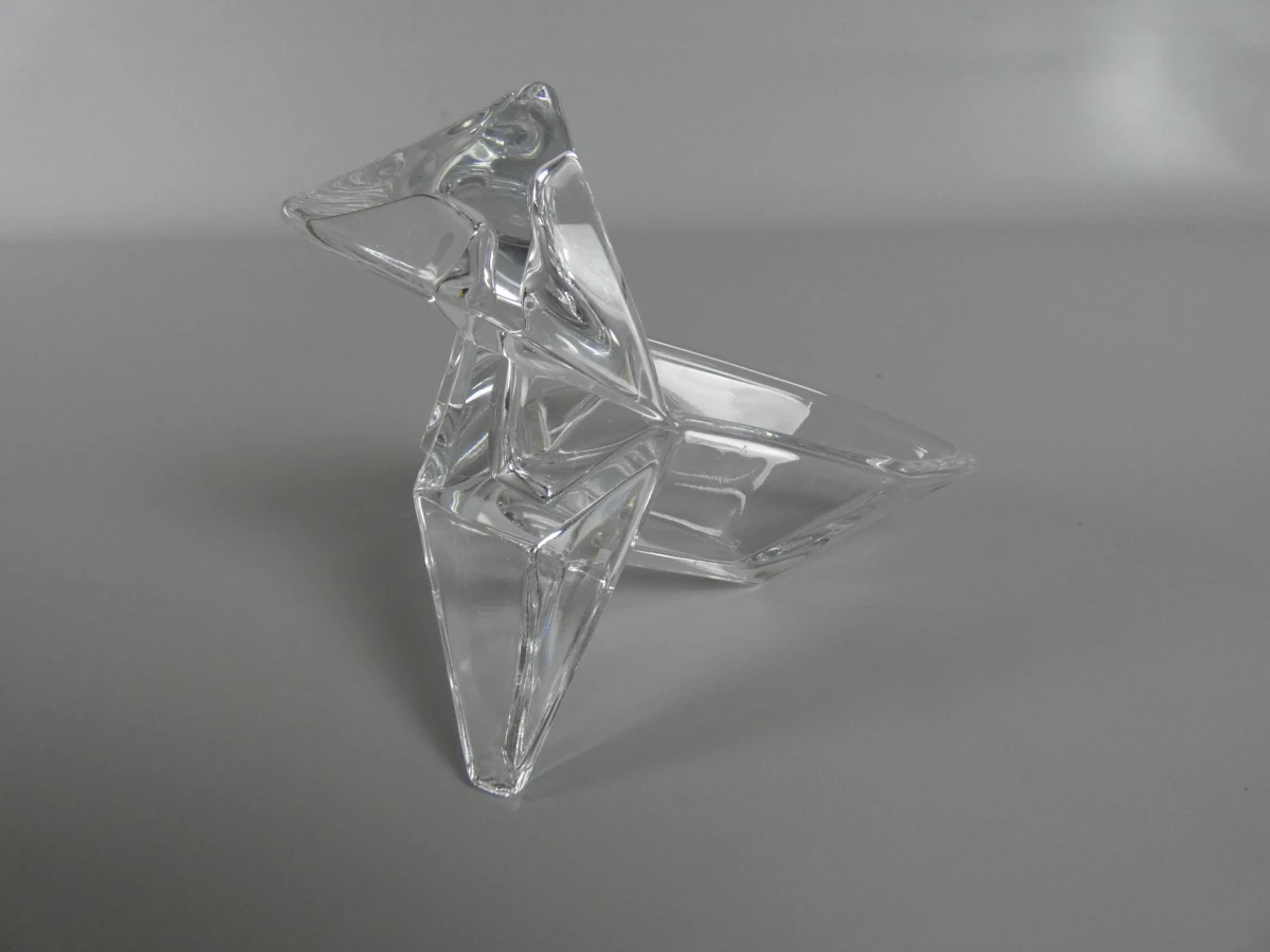 Art deco kristallen origami