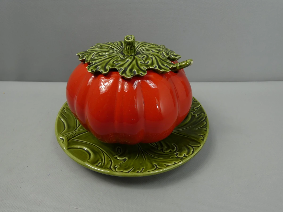 Italiaanse Keramische Tomatensoep Terrine