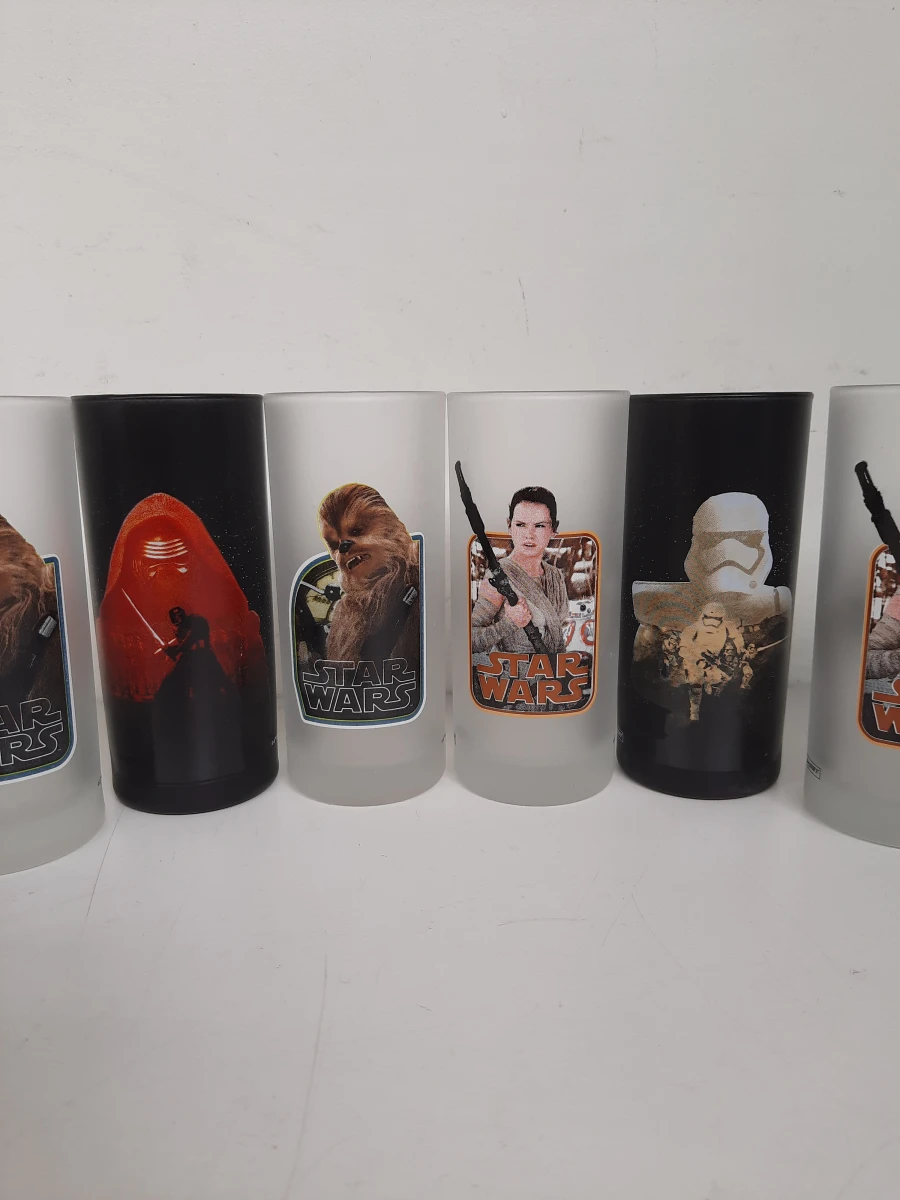 10-Delige Set Star Wars: The Force Awakening Glazen (BerghOFF) – 100% Intact!