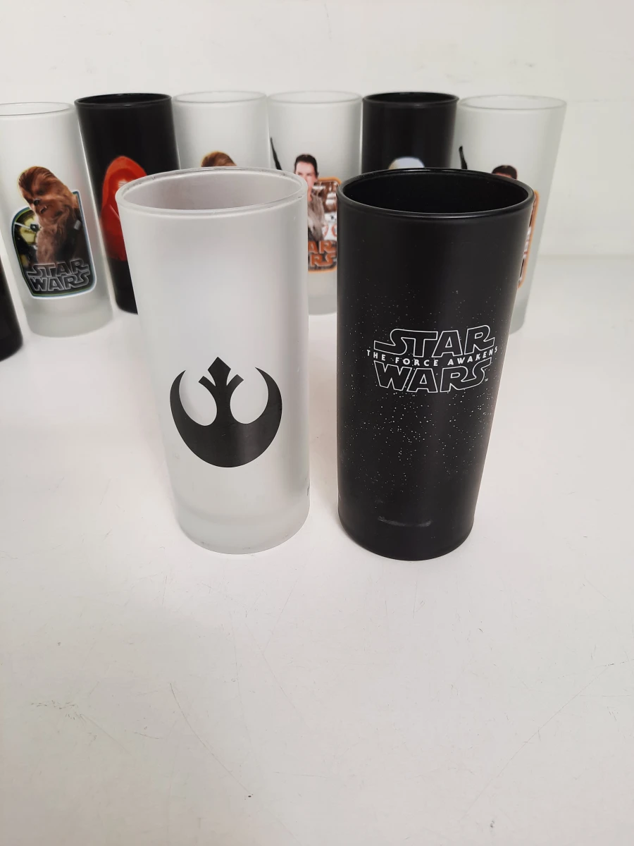 10-Delige Set Star Wars: The Force Awakening Glazen (BerghOFF) – 100% Intact!