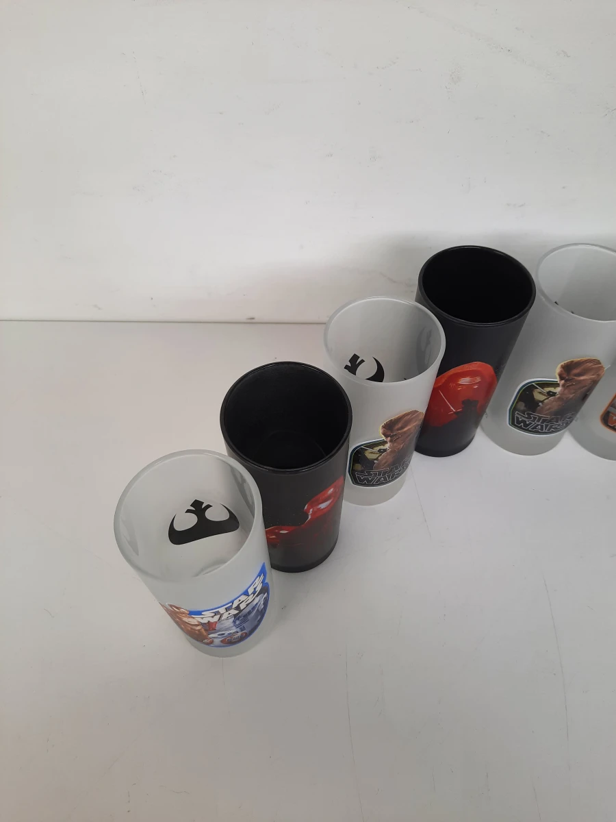 10-Delige Set Star Wars: The Force Awakening Glazen (BerghOFF) – 100% Intact!
