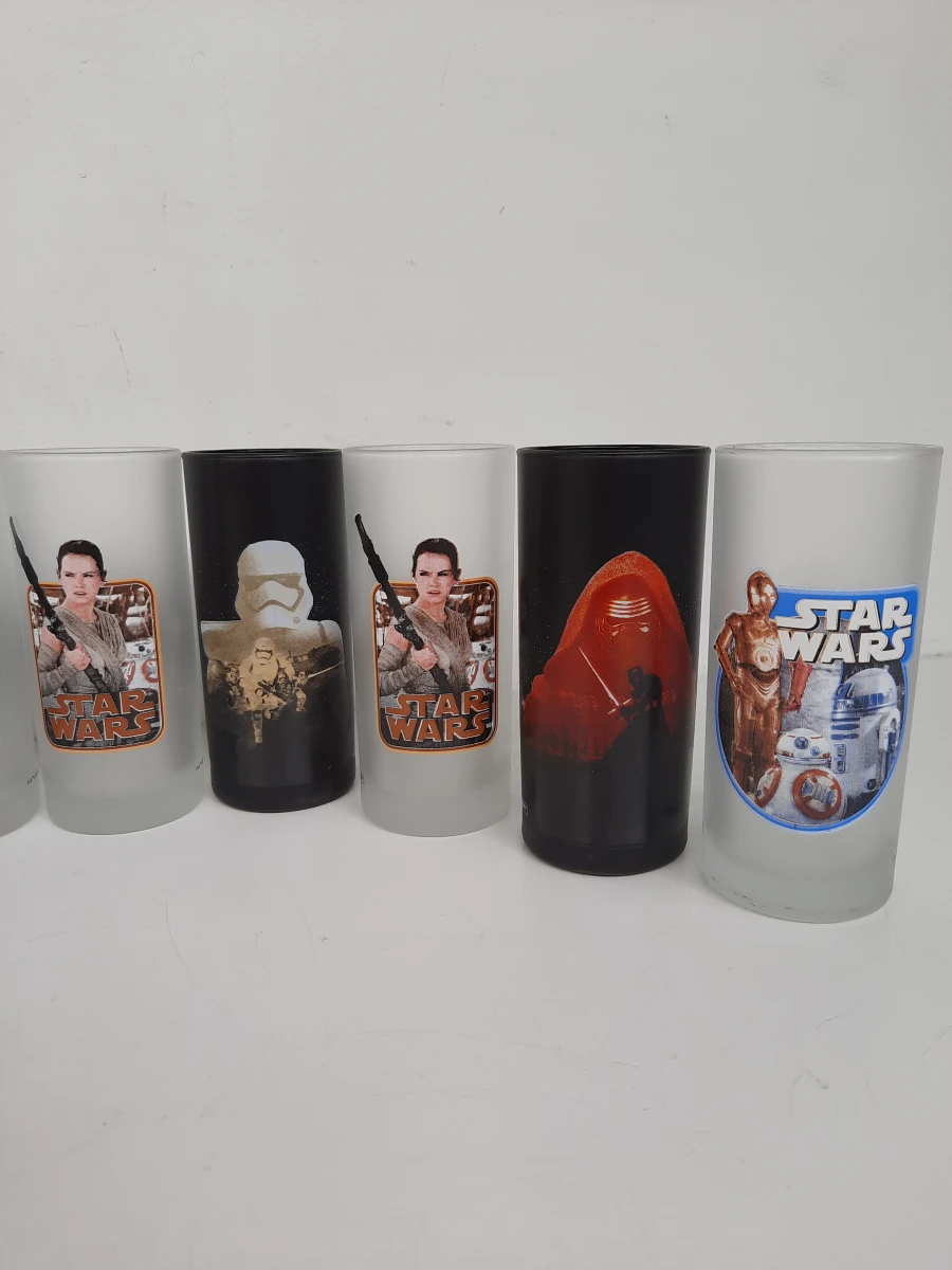 10-Delige Set Star Wars: The Force Awakening Glazen (BerghOFF) – 100% Intact!