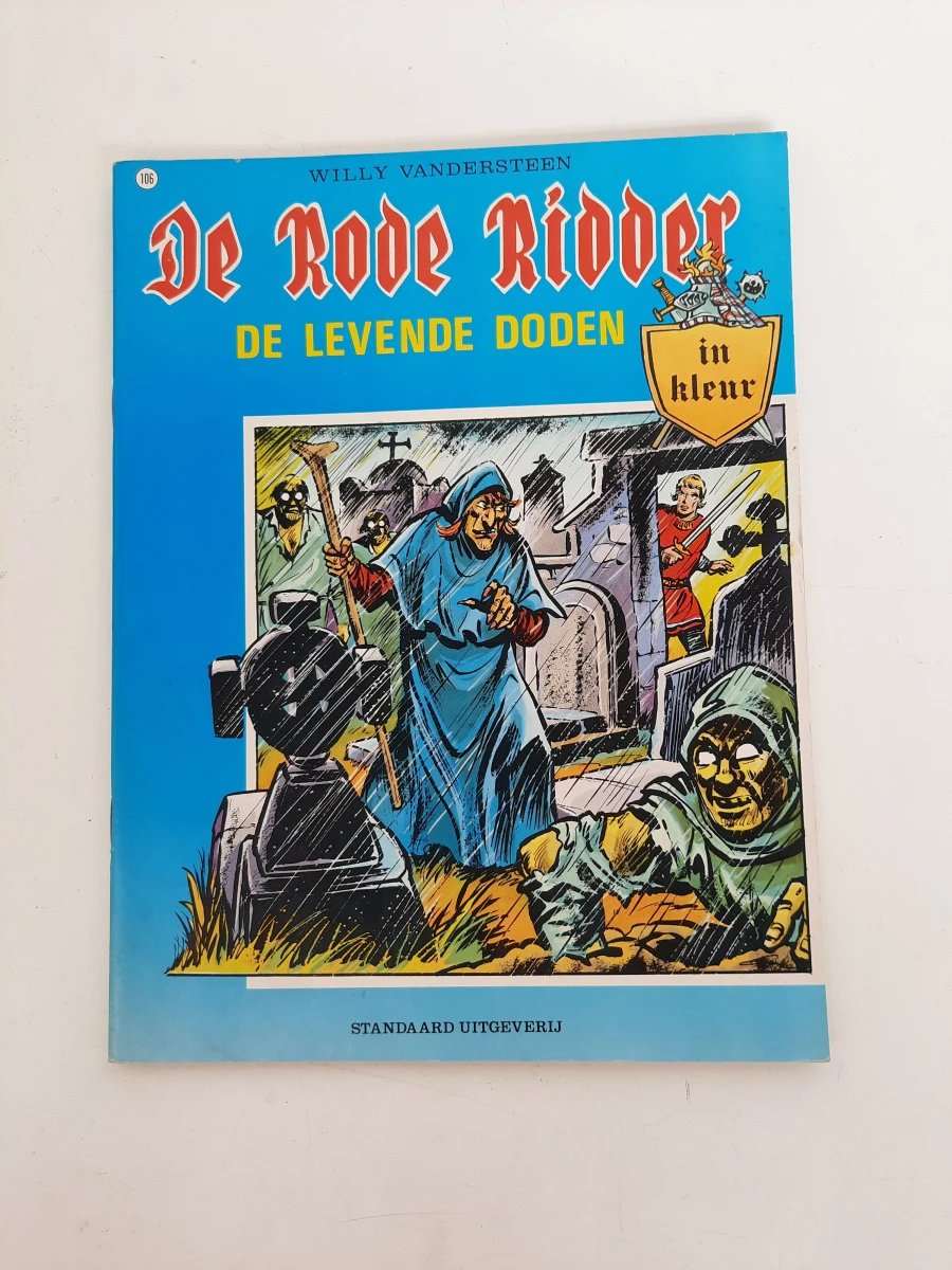 Grote Partij Vintage Stripboeken "De Rode Ridder" (Willy Vandersteen) – 18 Delen